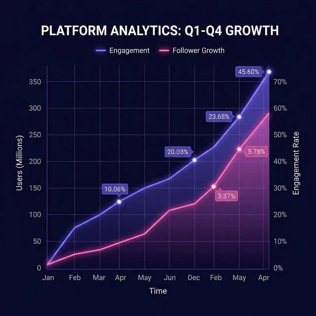 Analytics Dashboard Graph